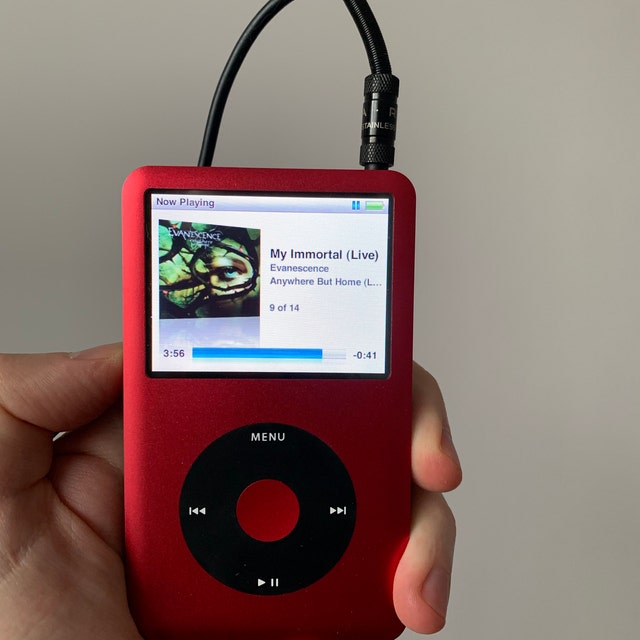 iPod classic 第7世代 160GBからSD256GBに赤　レッド NEW, Apple iPod Classic 7th Generation 160GB 256GB 512GB 1TB