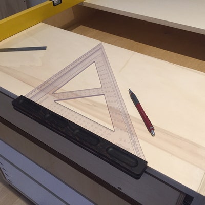 Mirock Square Metric Brass 120mm Nice Gift for Woodworker - Etsy