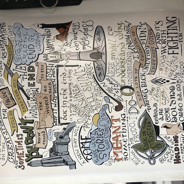 Sam's Speech (colorized) - Etsy