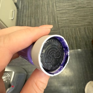 Delaney added a photo of their purchase