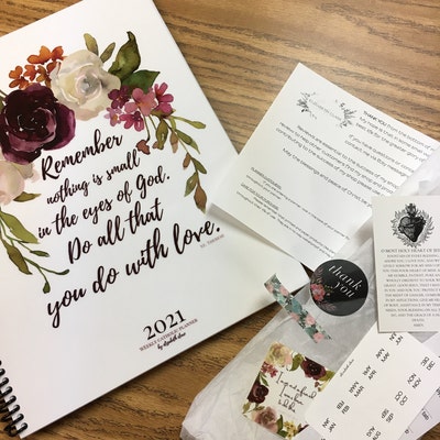 Catholic Daily Docket Printable: Daily Planner, Daily Agenda, Daily ...