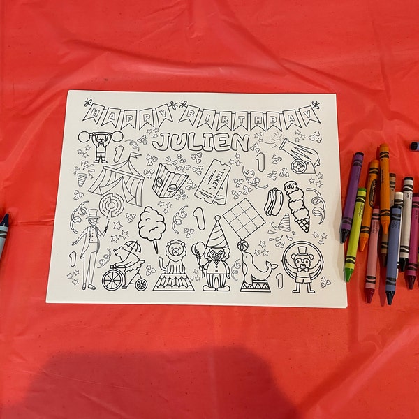 Spooky One Coloring Pages-personalized Birthday Party Mini Coloring Set-party Favors - Etsy