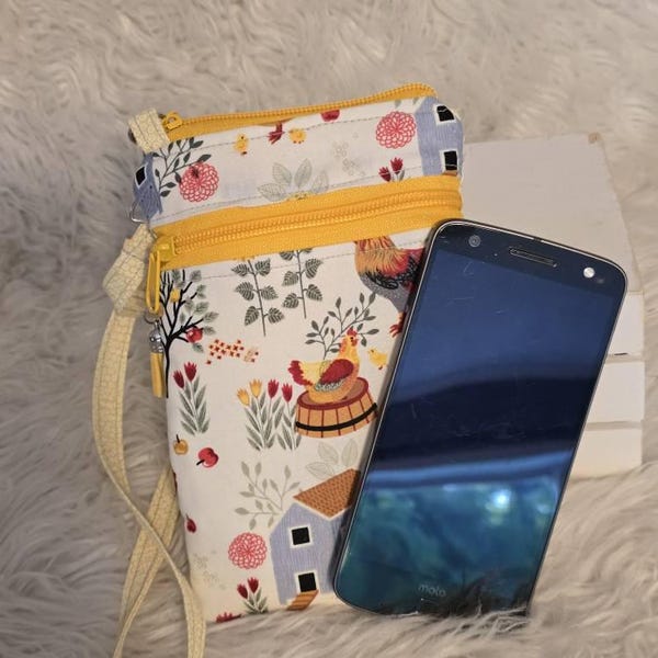 Cell Phone Crossbody Bag PDF Sewing Instructions Pattern - Etsy