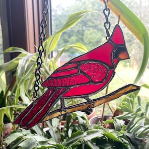 Cardinals Stained Glass Wind Spinner, Printed Sublimation Ready-to-Pre –  Brush and Bristle Studio