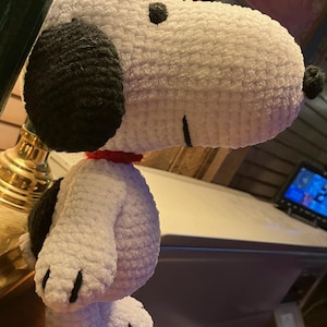 Schema uncinetto Snoopy da 8 pollici, schema uncinetto, schema ...