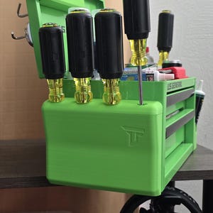 Side-Loaded Screwdriver Dock – Mini Toolbox Attachment, Magnetic Holder & Organizer (TorkLabs) 2 thumbnail image