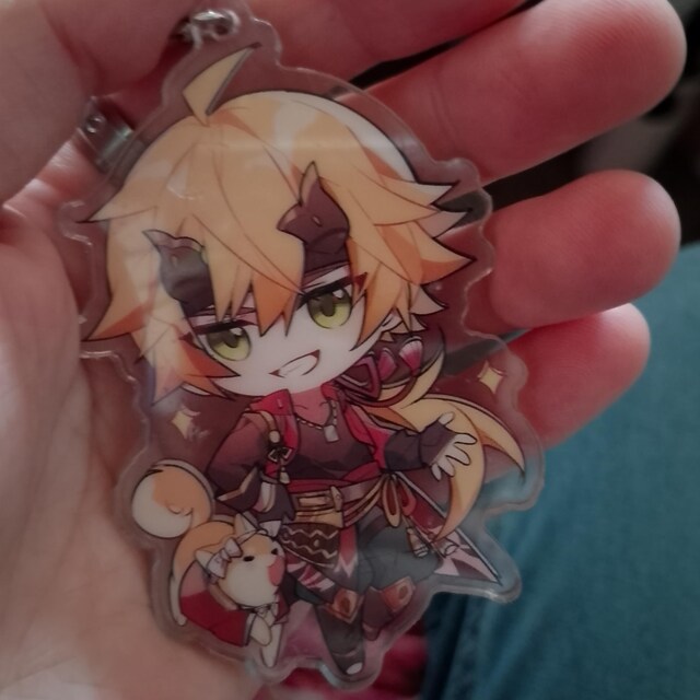 Miyabi Hoshimi Keychain - Zenless Zone Zero Acrylic Charm - Etsy