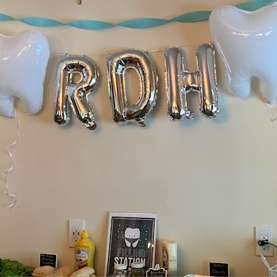 New Dental Student Graduation Party Decorations, Dental School Balloons ...