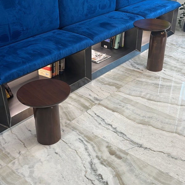 Sphere Bench, Wooden Bench, Entryway Bench, Entertainment Unit ...