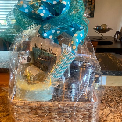 Custom Gift Basket New Home Housewarming Gift Personalized - Etsy