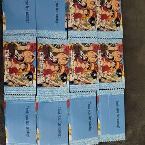 One-piece party chip bags and more