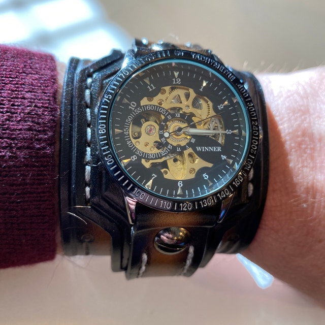 Steampunk wrist watch – SteampunkLot
