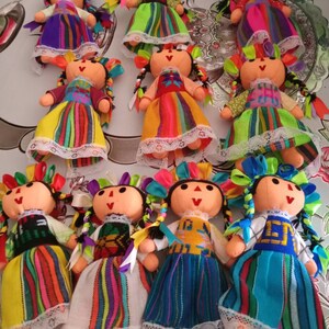 Mexican Maracas 4-Piece Set - 8 Inch Hand-Decorated Wooden Fiesta Party Noisemakers