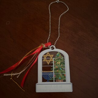 Hallmark Keepsake Ornamento Hanukkah 2020 – Stella Di David In Porcellana, 9,1 X 10,5 Cm, Benedizioni, Senza Piombo