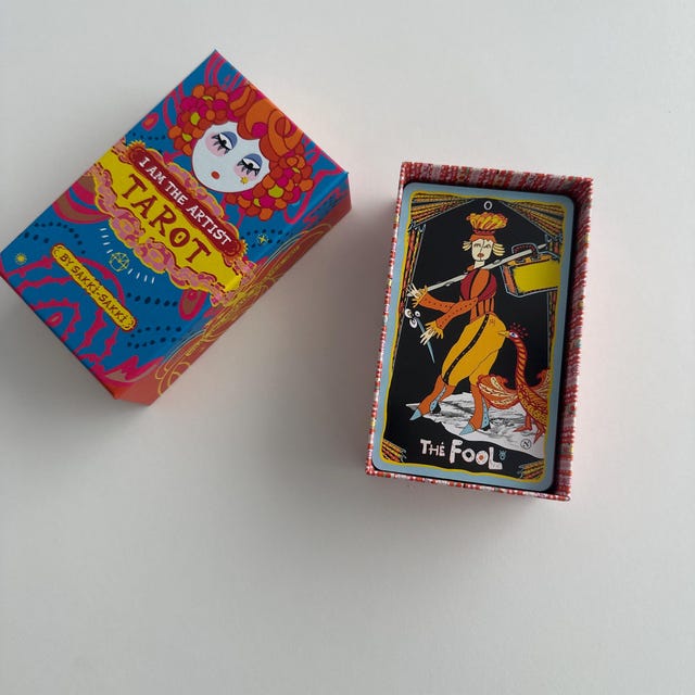 一名様限定 絶版❤️sakki-sakki Tarot ファーストエディション I AM THE ARTIST Tarot by Sakki-sakki - Etsy