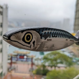 1 Large Mackerel Fish Contemporary Wall Sculpture, Fish Art, Original ...