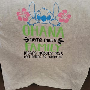 Ohana おまけ付き Ohana Means Family Svg Files for Cricut - Nobody Gets Left Behind