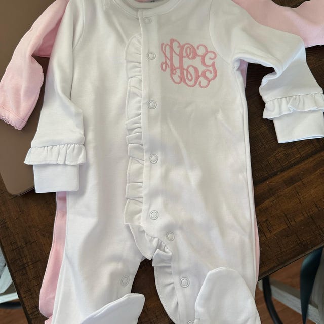 Lot De 3 Pieds Mignons Pour Bébé Prématuré Fille - Blanc/rose Avec Motif Agneau - Marque Just One You - Neuf Avec étiquettes
