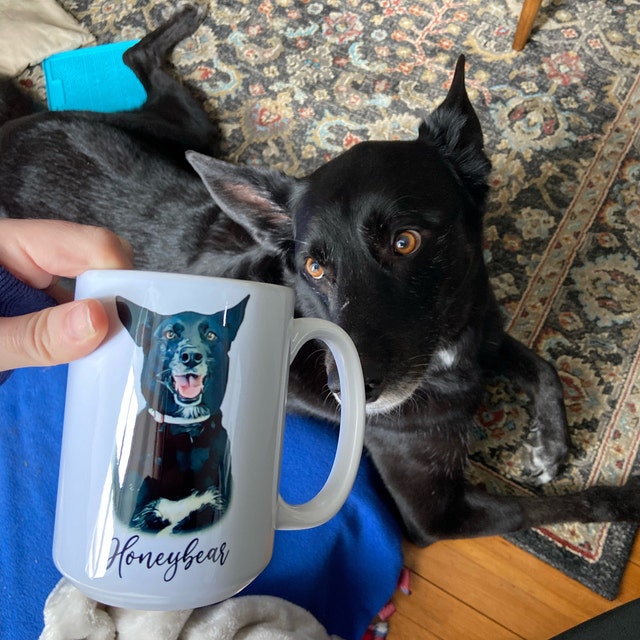 Custom Dog Mug, Dog Picture Mug, Dog Coffee Mug Personalized, Dog