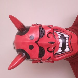 Masque Samurai Oni Kikadeen KK32 - Airsoft, Paintball, Cosplay, Halloween - Taille M