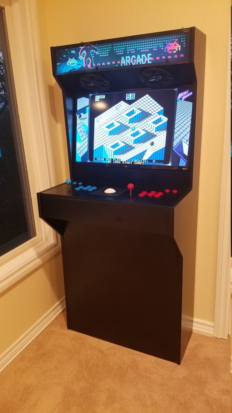 Arcade setup shared by Dennis Garlick