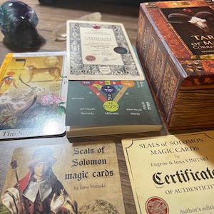 Dance Of Death Oracle Cards Danse Macabre Deck Unique Occult Etsy