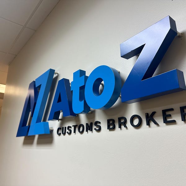 Custom Metal Signage, Business Gift 3D Custom Sign, Backlit Sign, Metal ...
