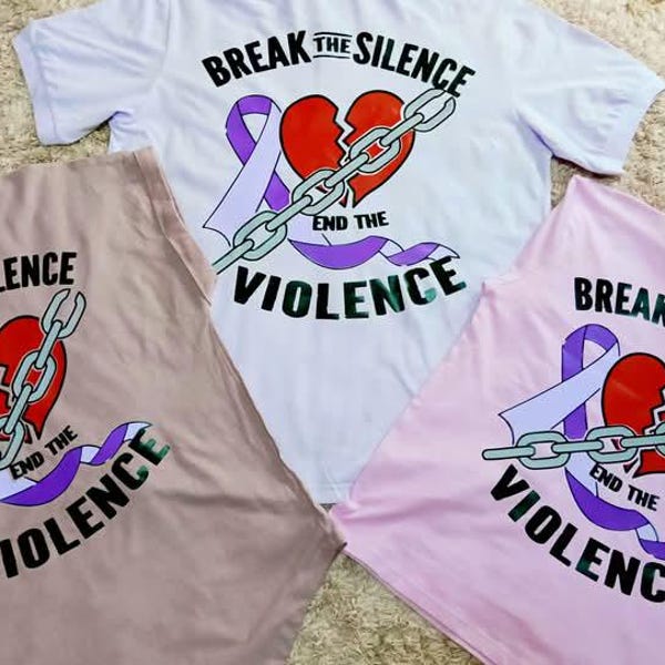 Domestic Violence PNG, Break the Silence Sublimation, End Violence ...