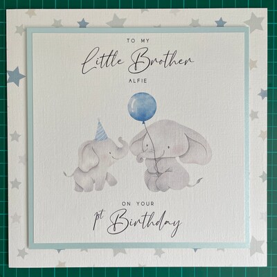 Watercolor Blue Baby Elephant Clipart Graphics, Cute Baby Boy Nursery ...