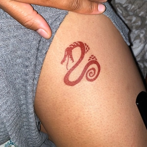 Set of 2 Tattoos Diane Seven Deadly Sins - Etsy Australia Set of 2 Tattoos Diane Seven Deadly Sins - Etsy Australia