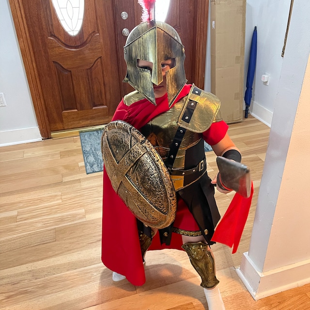 Ares Greek God of War Costume, Mars Roman God - Etsy