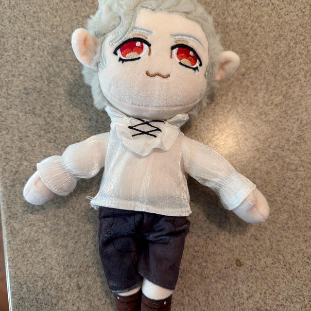 Baldur&#39;s Gate 3 Astarion ぬいぐるみ 20cm Astarion Baldur's Gate 3 Plush BG3 - Etsy