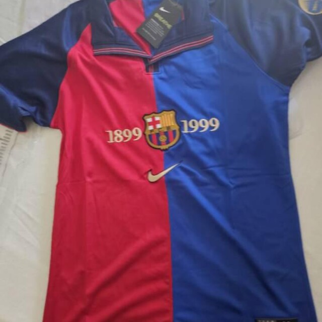 Barcelona | 1999 Retro | Home Jersey - Etsy