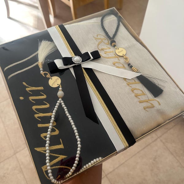 Gold Praying Set (Dress + Mat)