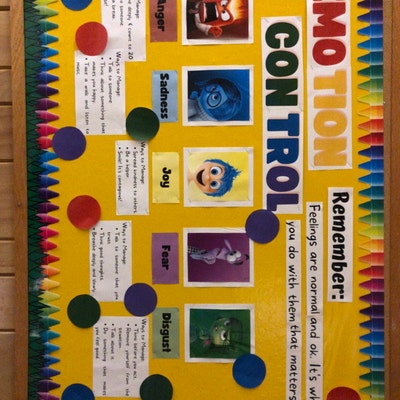 EDITABLE Inside Out Bulletin Board Teacher Classroom Social Emotional ...