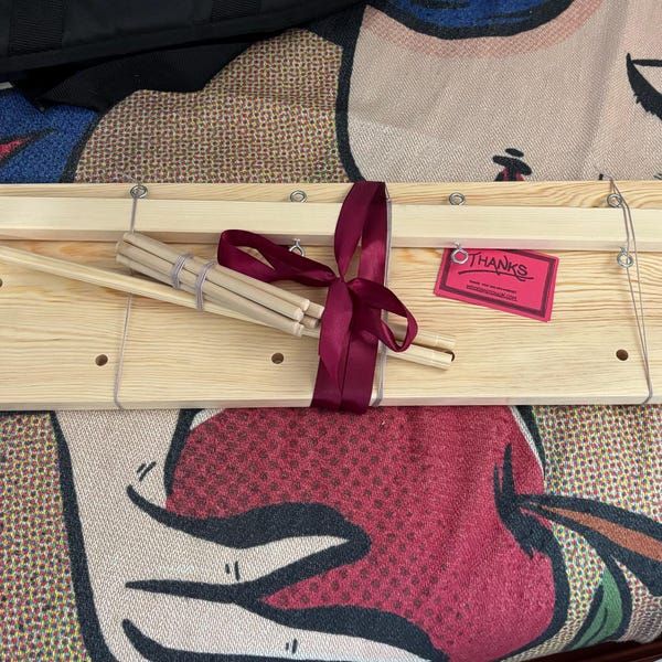 W025 - Raddle With Lid for Weaving - Etsy