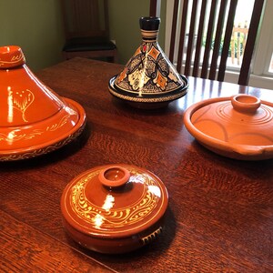 Large Moroccan Ceramic Tagine Handmade Tagine for Cooking and - Etsy