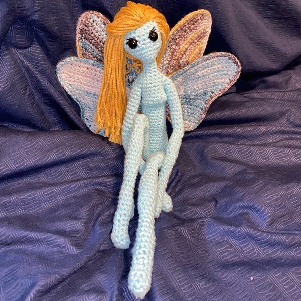 Spring Pixies: Daisy, Leaf Cloak & Button Mushroom Cap Crochet ...