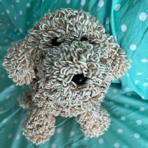 Amigurumi Crochet, Miky the Poodle, Crochet Dog, Crochet