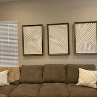 Wood Mountains Wall Art Set | Geometric Wood Wall Art | Modern Wood Wall Art Geometric Wood Decor Wall Wood Decor Extra Large Wall Art