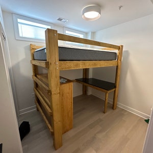 Twin-sized Loft Bed Instructions/plans to Build Your Own - EASY DIY