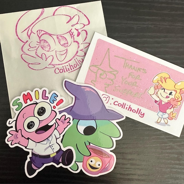 Smiling Friends Pim Sticker - Die Cut Vinyl Sticker 2.5
