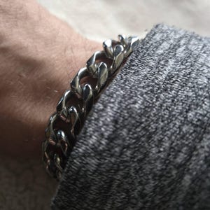 シルバーチェーンネックレス メンズチェーン キューバンチェーン
