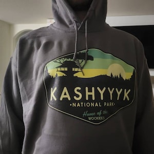 Star Wars Hoodie, Kashyyyk Forest Hoodie, Star Wars Geek Parody Hoodie, Star Wars Hoodie, Kashyyyk Hoodie, Unisex, Luke Skywalker Hoodie