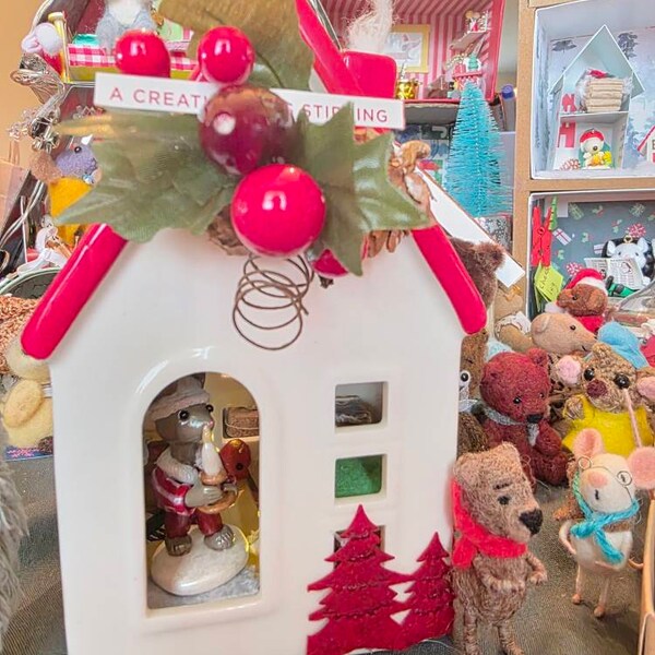 SET of 2 CUSTOM Polymer Clay Mice! Hansculpted and Created for You ...