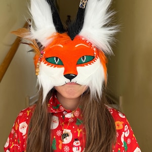 Toutes les couleurs duveteux Kitsune renard à neuf queues Cosplay Fursuit à fourrure extra doux queue Therian - Canada