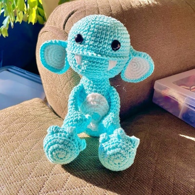 The Goblin Thing Crochet Pattern Pdf Mythical Creatures Crochet ...