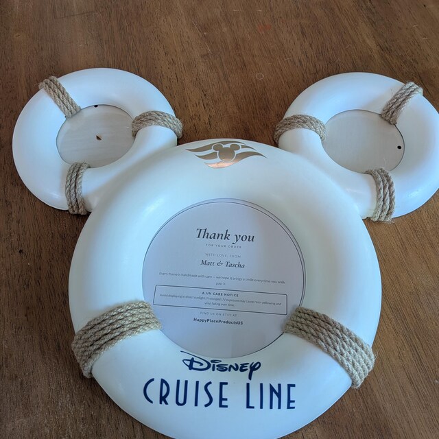 Disney Cruise Line Picture 6x8 Photo Frame | Custom Ship Name