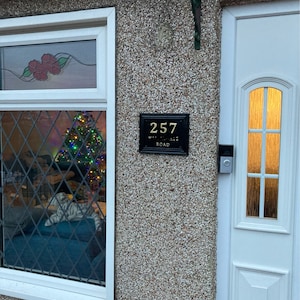 Edwardian /old Victorian Style English House Name Sign. Personalised ...