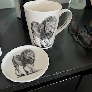 Maxwell & Williams Rach Jackson Sunset - Taza (500 Ml), Diseño De Arcoíris En Caja De Regalo